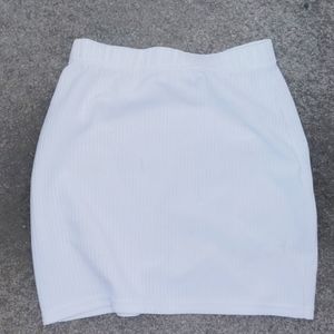 Women's white skirt